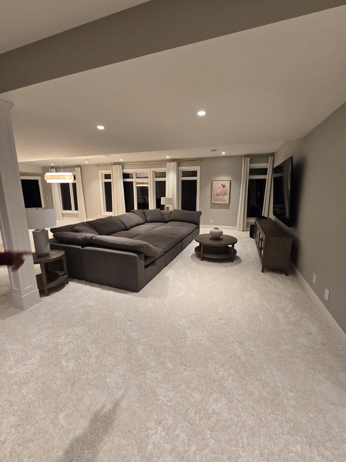 Lower Lounge — Deep Clean